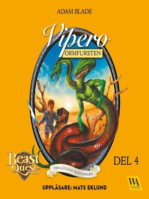 cover image of Vipero--ormfursten